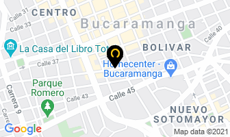 Mapa de Litografía Muiscas en Bucaramanga