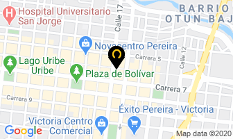 Mapa de Litografía Nueva Imagen en Pereira