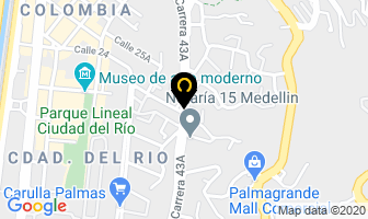 Mapa de Litografia Panorama Tda en Medellín