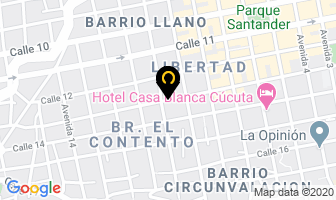 Mapa de Litografía Torres en Cúcuta