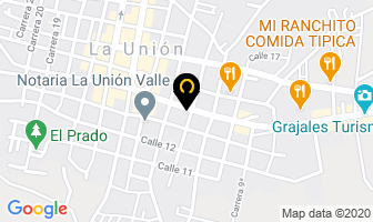 Mapa de Litografía Unidas en La Unión