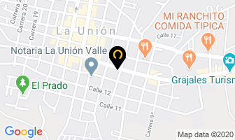 Mapa de Litografia Unidas en La Unión