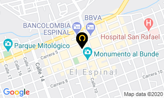 Mapa de Litografia Y Tipografia Mercurio en Espinal