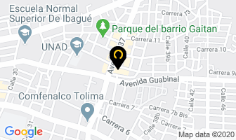 Mapa de Litoimagen Impresores en Ibagué