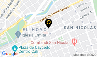 Mapa de Litojet Diseño E Impresión en Cali