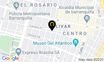 Mapa de Litolascar en Barranquilla
