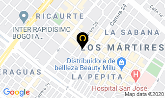 Mapa de Litoperla Impresores Ltda en Bogotá D.C