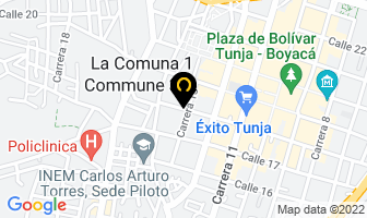 Mapa de Litoprint - Publicidad en Tunja