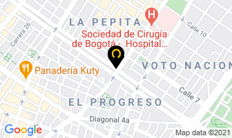 Mapa de Llamadas Copialina.com en Bogotá D.C