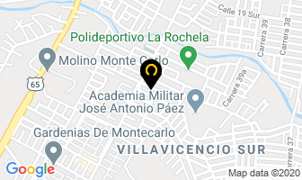 Mapa de Llano Broaster en Villavicencio