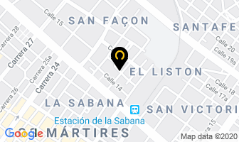 Mapa de Llano Envios en Bogotá D.C