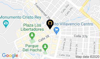 Mapa de Llanotex en Villavicencio