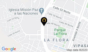 Mapa de Llantas E Importaciones Sagu S.a.s en Cali