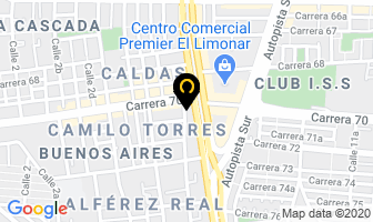 Mapa de Llantas Faber en Cali