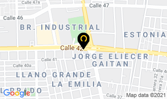Mapa de Llantas La 42 en Palmira