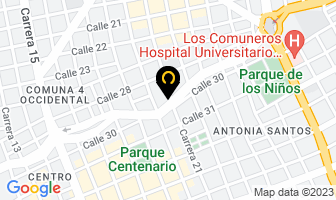 Mapa de Llantas Palonegro en Bucaramanga