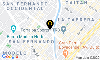 Mapa de Llantas San Fernando Ltda en Bogotá D.C