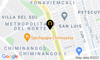 Mapa de Llantas Wilaho en Cali