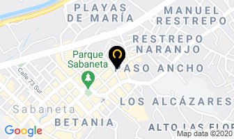 Mapa de Llantas Worldwide S.a.s. en Sabaneta