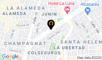 Mapa de Llantas Y Servicios Diego Jiménez en Cali