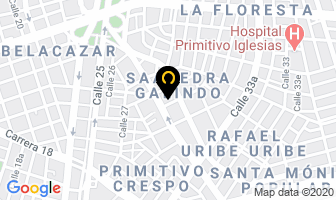 Mapa de Llantas Y Servicios La 30 en Cali