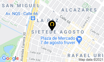 Mapa de Llave Autos en Bogotá D.C