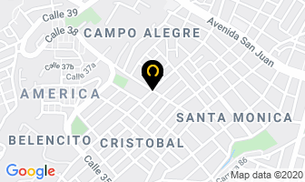 Mapa de Llave Express en Medellín