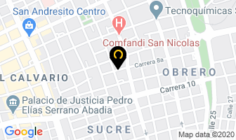 Mapa de Llaveros Y Placas Ltda. en Cali