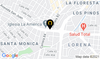 Mapa de Llaves 2000 en Medellín