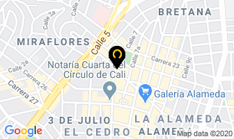 Mapa de Llaves Alameda en Cali