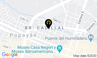 Mapa de Llaves La Colmena en Popayán
