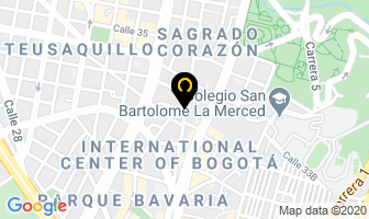 Mapa de Llaves La Trece en Bogotá D.C
