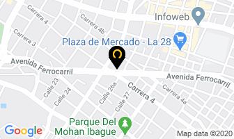 Mapa de Llaves Y Cajas Fuertes en Ibagué