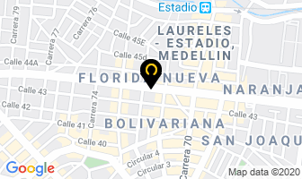 Mapa de Llaves Y Chapas en Medellín
