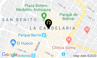 Mapa de Llaves Y Licuadoras Nutibara en Medellín