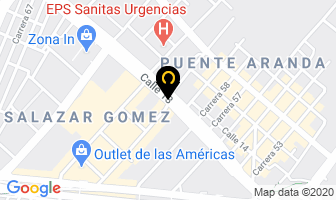 Mapa de Lloreda S.a. en Bogotá D.C