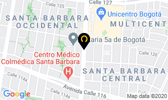 Mapa de Lloyd Aéreo Boliviano en Bogotá D.C