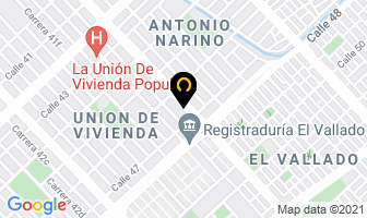 Mapa de Lluvias De Amor en Cali