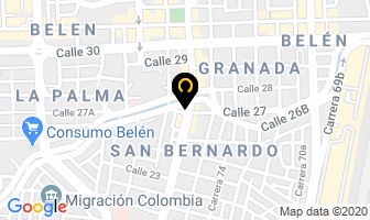 Mapa de Lodetrans Ltda. Logística De Transporte en Medellín
