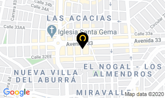 Mapa de Logicomex en Medellín