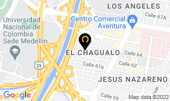Mapa de Logicuartas en Medellín