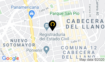 Mapa de Logisalud en Bucaramanga