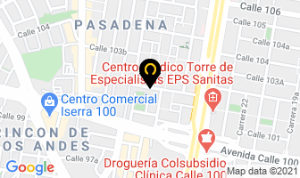 Mapa de Logística Minera De Colombia Ltda. en Bogotá D.C