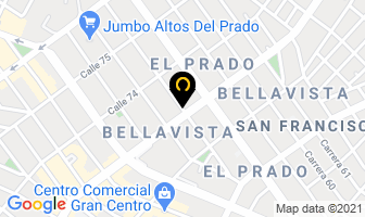 Mapa de Logística Producciones Ltda. en Barranquilla
