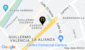 Mapa de Logisticasoft en Cali