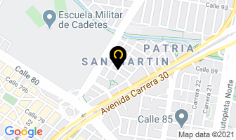 Mapa de Logo Color Ltda. en Bogotá D.C