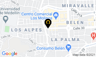 Mapa de Logos Campeón en Medellín