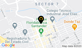 Mapa de Lohado Tropical en Floridablanca