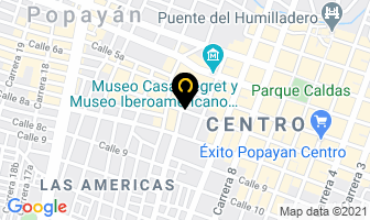 Mapa de Lonja Del Suroccidente en Popayán