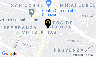 Mapa de Look Harry en Bogotá D.C